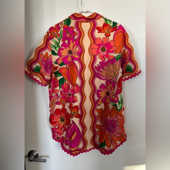 FARM RIO Brazilian Tropical Spring Affair Shirt & Short Set - Picture 6 of 11